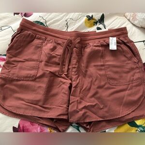 Maurices Women's Athletic Shorts in Rust New